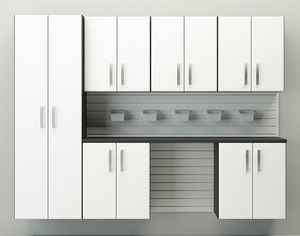 MODULAR CABINET SET 72 H 96 W 16 D by Flow Wall