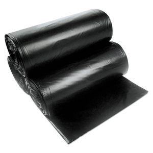 LINEAR LOW DENSITY CAN LINERS WITH ACCUFIT SIZING, 23 GAL, 1.3 MIL, 28" X 45", BLACK, 20 BAGS/ROLL, 10 ROLLS/CARTON by Accufit