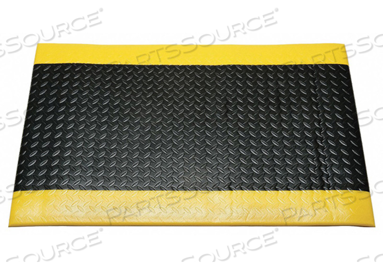 ANTIFATIGUE MAT BLACK 2FT. X 3FT. by Ability One