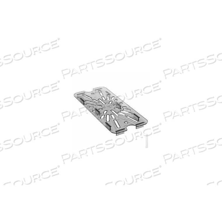 DRAIN TRAY 1/3 SIZE-135CLEAR by Cambro