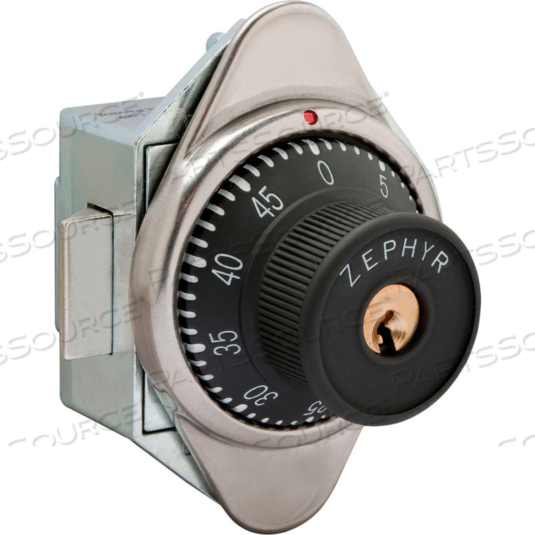 BUILT-IN COMBINATION LOCK SPRING LATCH CONTROL KEY OPTION - RIGHT HINGED by Zephyr Lock LLC BUILT-IN COMBINATION LOCK SPRING LATCH CONTROL KEY OPTION - RIGHT HINGED by Zephyr Lock LLC