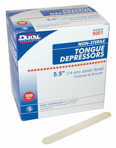 TONGUE DEPRESSOR NONSTERILE 5.5IN PK500 by Unimed-Midwest, INC