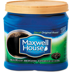 MAXWELL HOUSE ORIGINAL ROAST COFFEE, DECAFFEINATED, 29.3 OZ. CAN by Kraft Foods, Inc