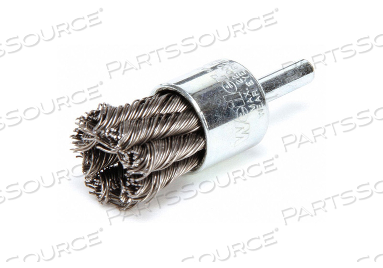 KNOT WIRE END BRUSH STEEL 3/4 IN. by Weiler KNOT WIRE END BRUSH STEEL 3/4 IN. by Weiler