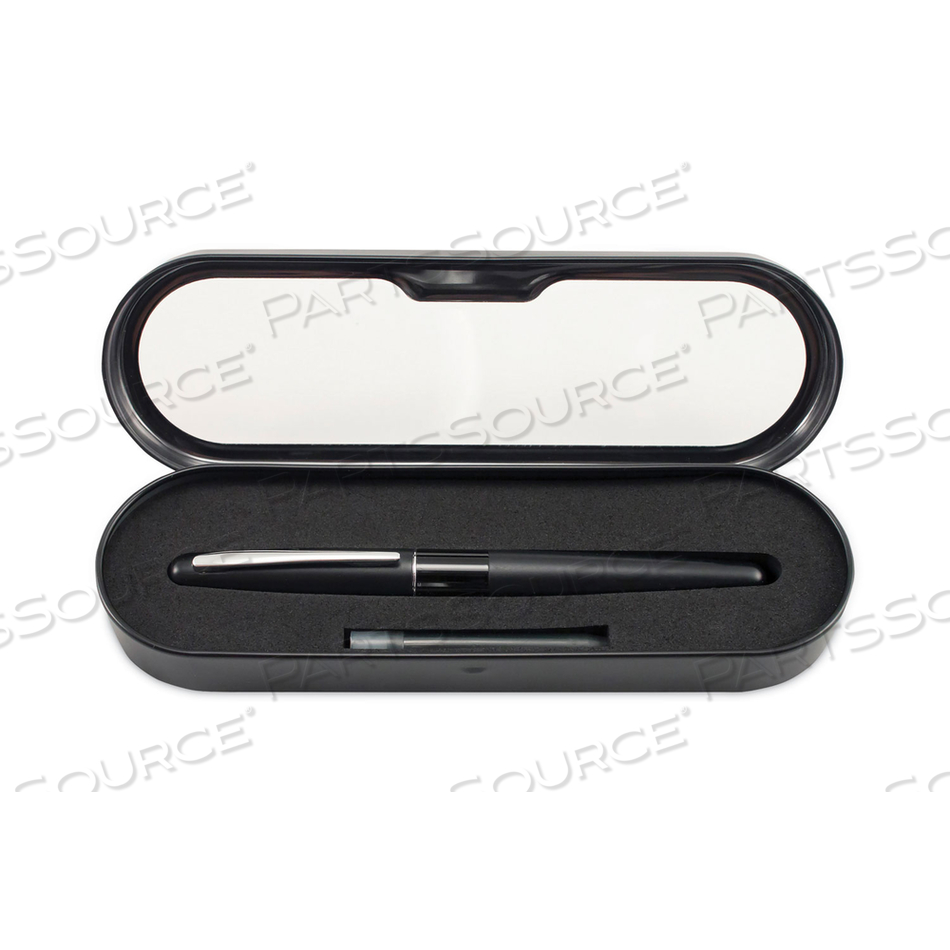 MR METROPOLITAN COLLECTION FOUNTAIN PEN, MEDIUM 1 MM, BLACK INK, BLACK MR METROPOLITAN COLLECTION FOUNTAIN PEN, MEDIUM 1 MM, BLACK INK, BLACK