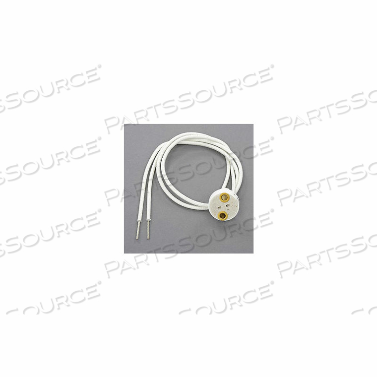 MINIATURE BI-PIN BASE, G4, G6.35, GY6.35, GX5.3 MR16, GZ4 MR11 HALOGEN LAMPHOLDER by Leviton