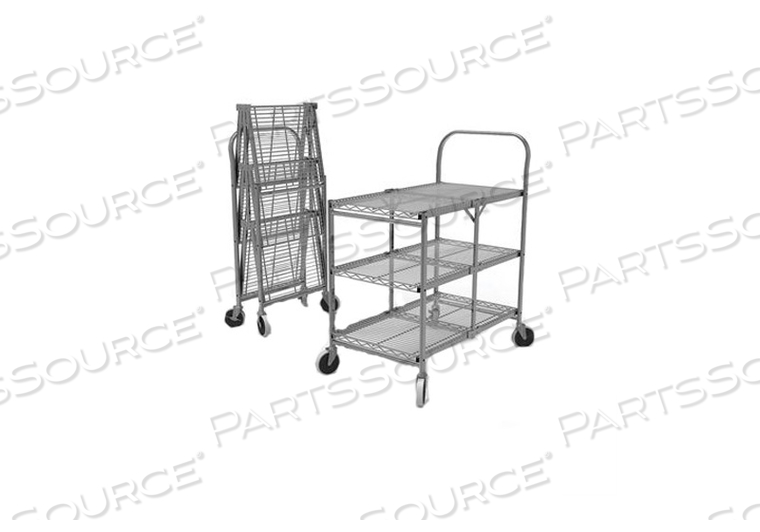 COLLAPSIBLE WIRE UTILITY CART - 36 LB by MarketLab, Inc. COLLAPSIBLE WIRE UTILITY CART - 36 LB by MarketLab, Inc.