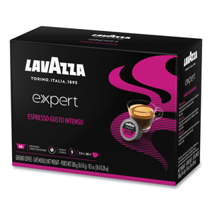 EXPERT CAPSULES, GUSTO INTENSO, 0.31 OZ, 36/BOX by Lavazza