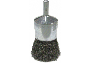CRIMPED WIRE END BRUSH STEEL 1 IN. by Weiler