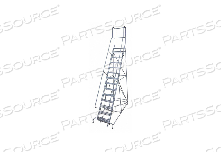 ROLLING LADDER 182 IN.H X 42 IN.W 59DEG. by Cotterman ROLLING LADDER 182 IN.H X 42 IN.W 59DEG. by Cotterman