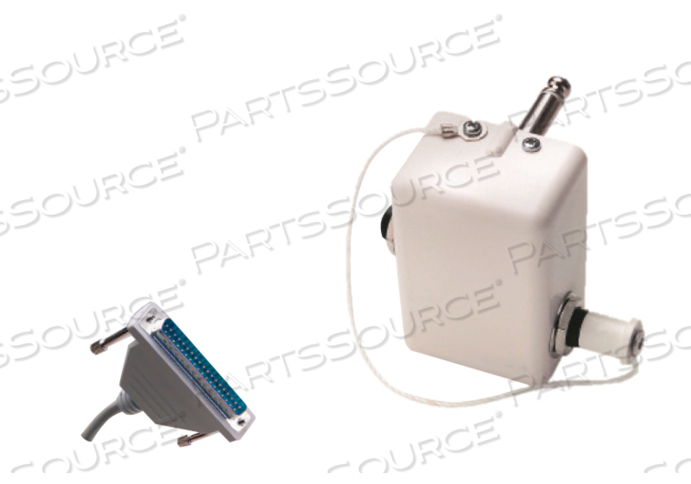 TYPE B ADAPTER, 37 PIN PLUG, STAINLESS STEEL by Crest Healthcare