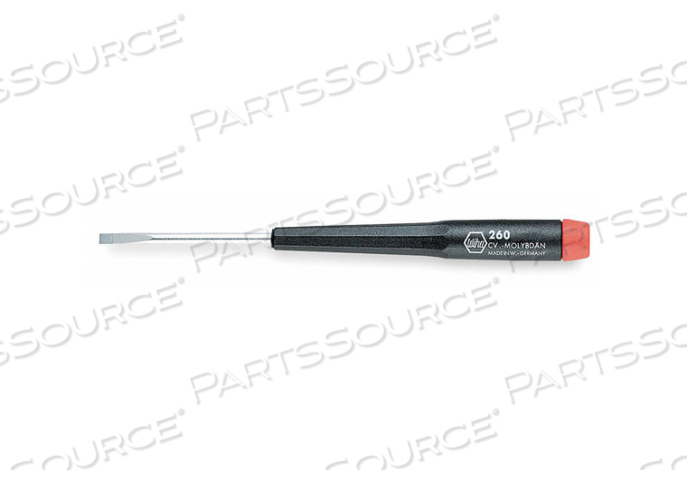PRECISION SLOTTED SCREWDRIVER 1.8MM X 40MM by Wiha Tools PRECISION SLOTTED SCREWDRIVER 1.8MM X 40MM by Wiha Tools