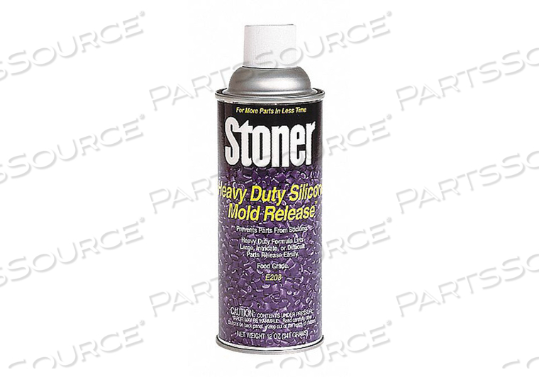 HEAVY DUTY SILICONE MOLD RELEASE 12 OZ. by Stoner HEAVY DUTY SILICONE MOLD RELEASE 12 OZ. by Stoner
