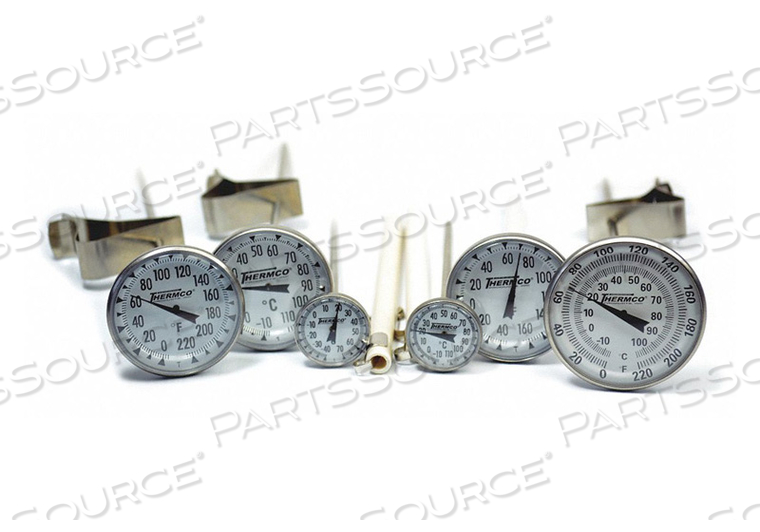 DIAL POCKET THERMOMETER STAINLESS STEEL by THERMCO PRODUCTS, INC.