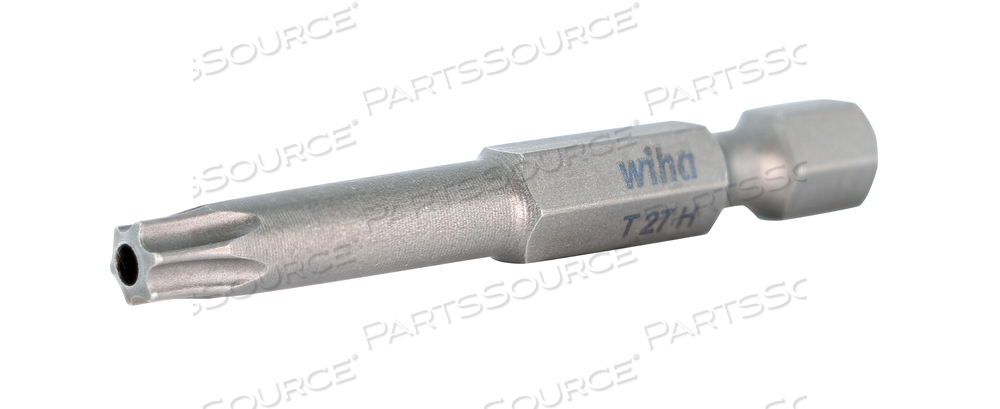STANDARD BIT TORX SECURITY T27S X 50MM - 10 PACK by Wiha Tools