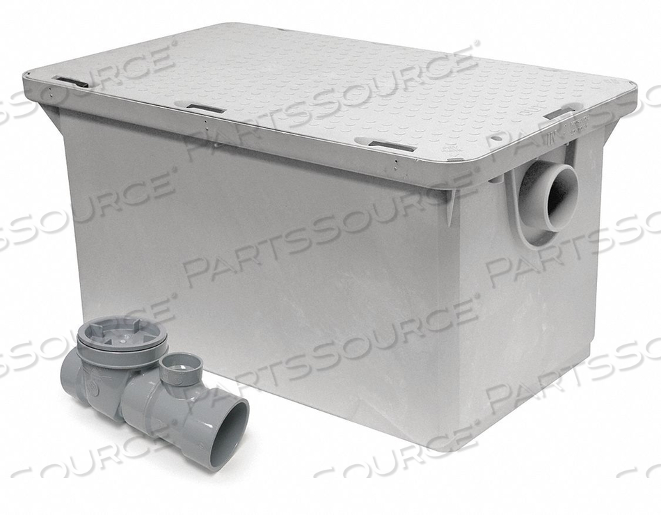 GREASE INTERCEPTOR POLYPROPYLENE 25 GPM by Canplas LLC GREASE INTERCEPTOR POLYPROPYLENE 25 GPM by Canplas LLC