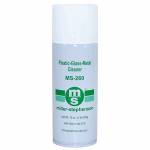 PLASTIC/GLASS/METAL CLEANER, WHITE, 15 OZ, AEROSOL by Miller - Stephenson Chemical Company, Inc.