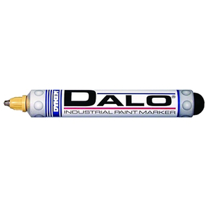 26063 ITW DYKEM DALO INDUSTRIAL STEEL TIP PAINT MARKER,YELLOW,MED TIP by Dykem