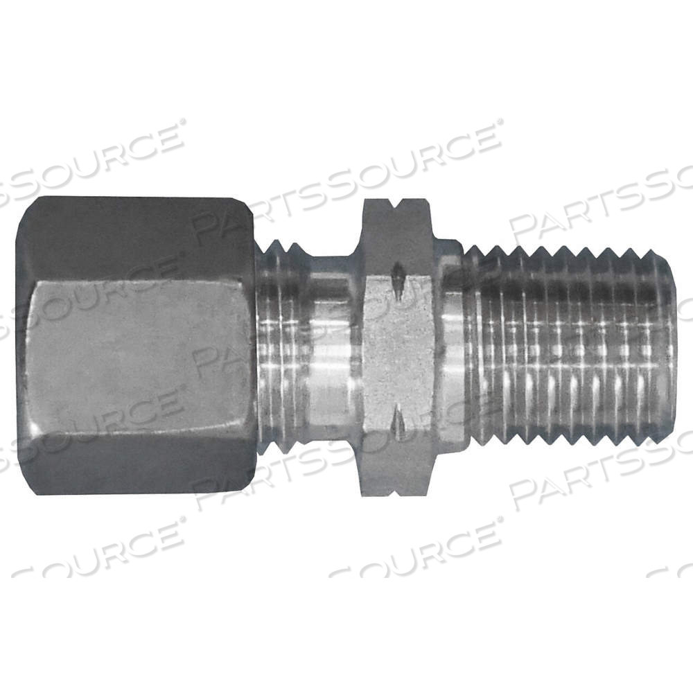 MNPT STRAIGHT O.D 30 MM O.L 74 3/16 MM by Volz