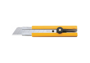 SNAP-OFF KNIFE 6 3/4 IN YELLOW by Olfa