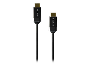 BELKIN HIGH SPEED HDMI CABLE - HDMI WITH ETHERNET CABLE - HDMI (M) TO HDMI (M) - 16.4 FT - TRIPLE SHIELDED - 4K SUPPORT by Belkin