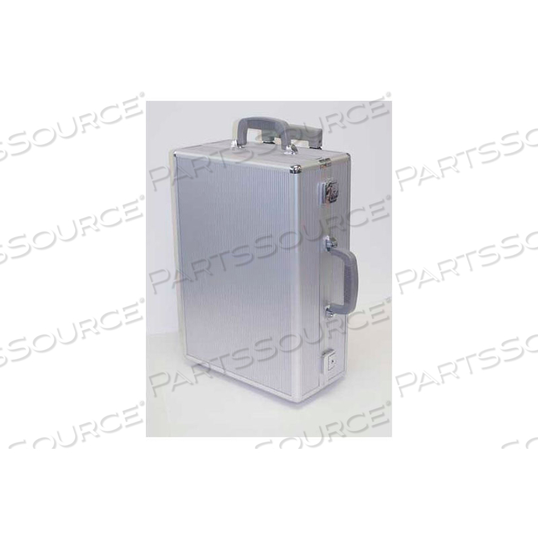 LAPTOP CASE W/WHEELS, 19-1/2"L X 14"W X 7"H, SILVER STRIPE by T.Z. Case International Inc. LAPTOP CASE W/WHEELS, 19-1/2"L X 14"W X 7"H, SILVER STRIPE by T.Z. Case International Inc.