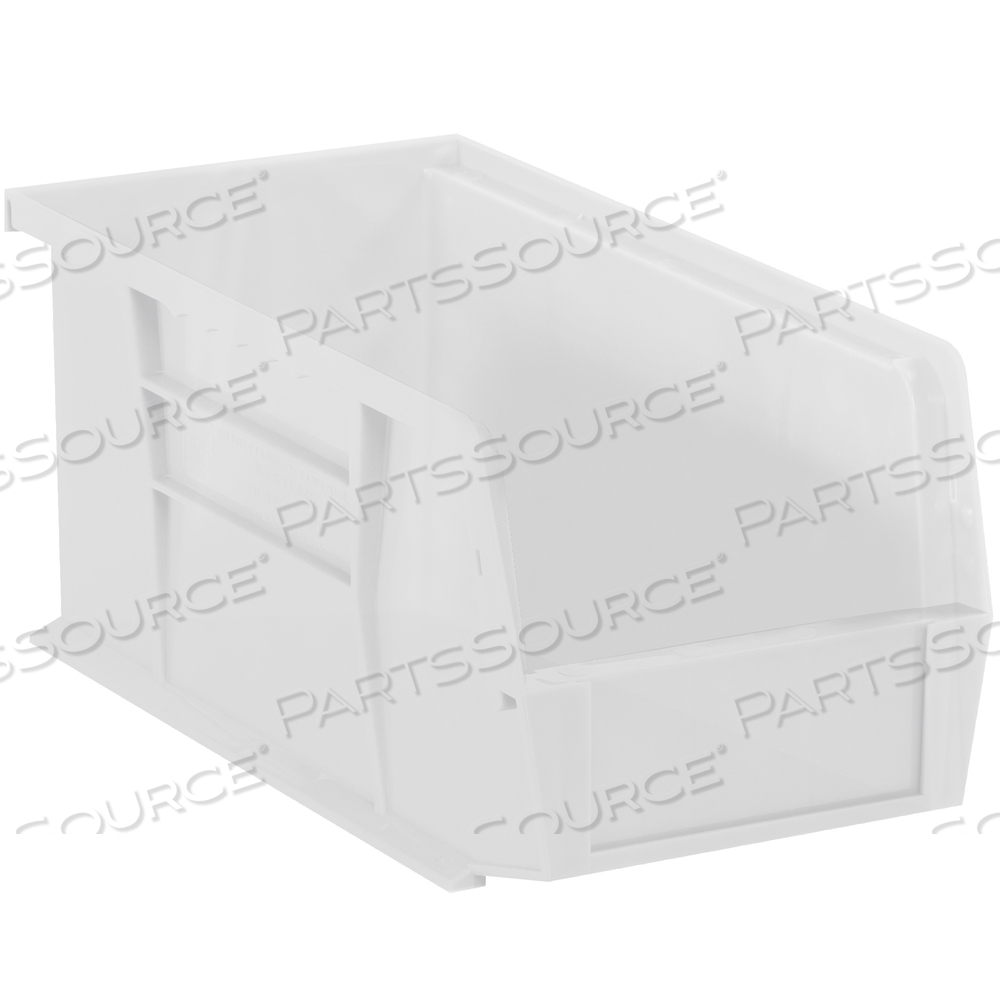 PLASTIC STACK & HANG BIN BOXES, 18" X 8 1/4" X 9", CLEAR, 6/CASE by BOX Partners (Box Acquisitions, LLC)