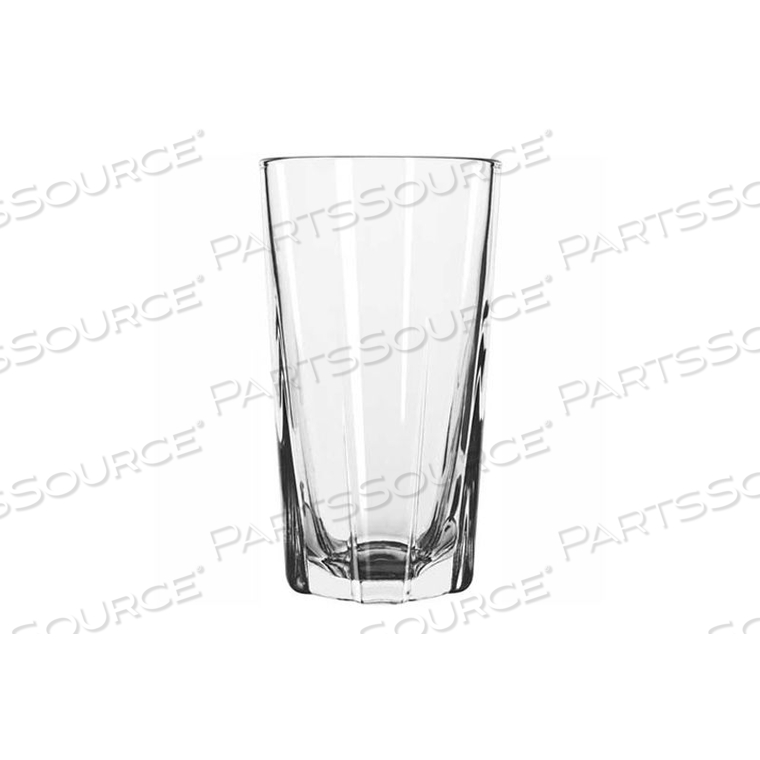 COOLER GLASS, 16 OZ., DAKOTA CLEAR, 24 PACK 