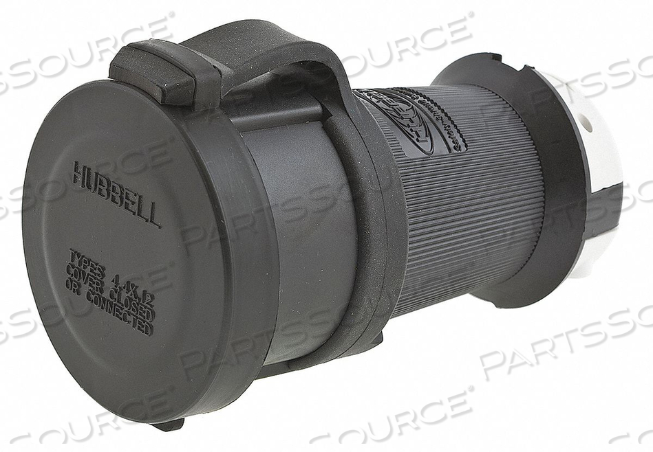 CONNECTOR 250VAC 30A L15-30R 3P 4W 3PH by Hubbell Incorporated, Wiring Device-Kellums CONNECTOR 250VAC 30A L15-30R 3P 4W 3PH by Hubbell Incorporated, Wiring Device-Kellums