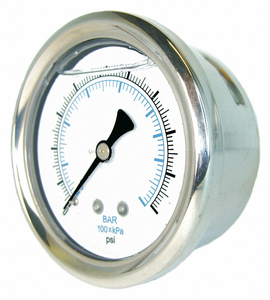 COMPOUND GAUGE 1/4 IN NPT 4 IN. by PIC Gauges