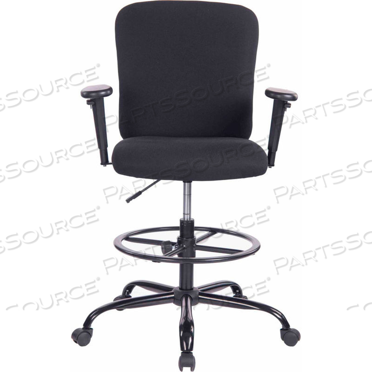BIG AND TALL ALL FABRIC DRAFTING STOOL by Global Seating Solutions LLC BIG AND TALL ALL FABRIC DRAFTING STOOL by Global Seating Solutions LLC