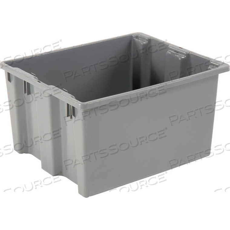 SN2420-13 POLYETHYLENE CONTAINER 24"L X 20"W X 13"H, GRAY by Lewisbins