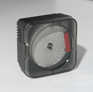 TEMPERATURE CHART RECORDER, 10 TO 35 DEG C, 3.75 IN X 3.75 IN X 2.25 IN by Dickson
