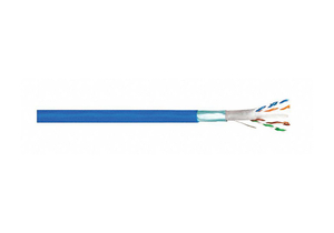 DATA CABLE CAT 6 23 AWG 1000FT BLUE by GenSPEED