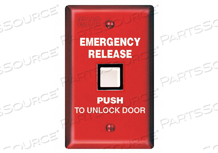 EMERGENCY DOOR RELEASE 2-7/8 IN W by SDC