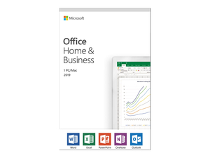 MICROSOFT OFFICE HOME AND BUSINESS 2019 - BOX PACK - 1 PC/MAC - MEDIALESS - WIN, MAC - ENGLISH - NORTH AMERICA by Microsoft Corp