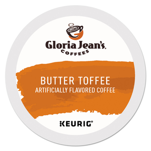 BUTTER TOFFEE COFFEE K-CUPS, 24/BOX by Gloria Jean's