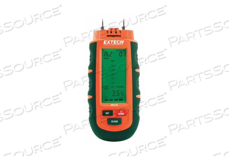 MOISTURE METER KIT 1 TO 75 PER. (WOOD) by Extech Instruments MOISTURE METER KIT 1 TO 75 PER. (WOOD) by Extech Instruments