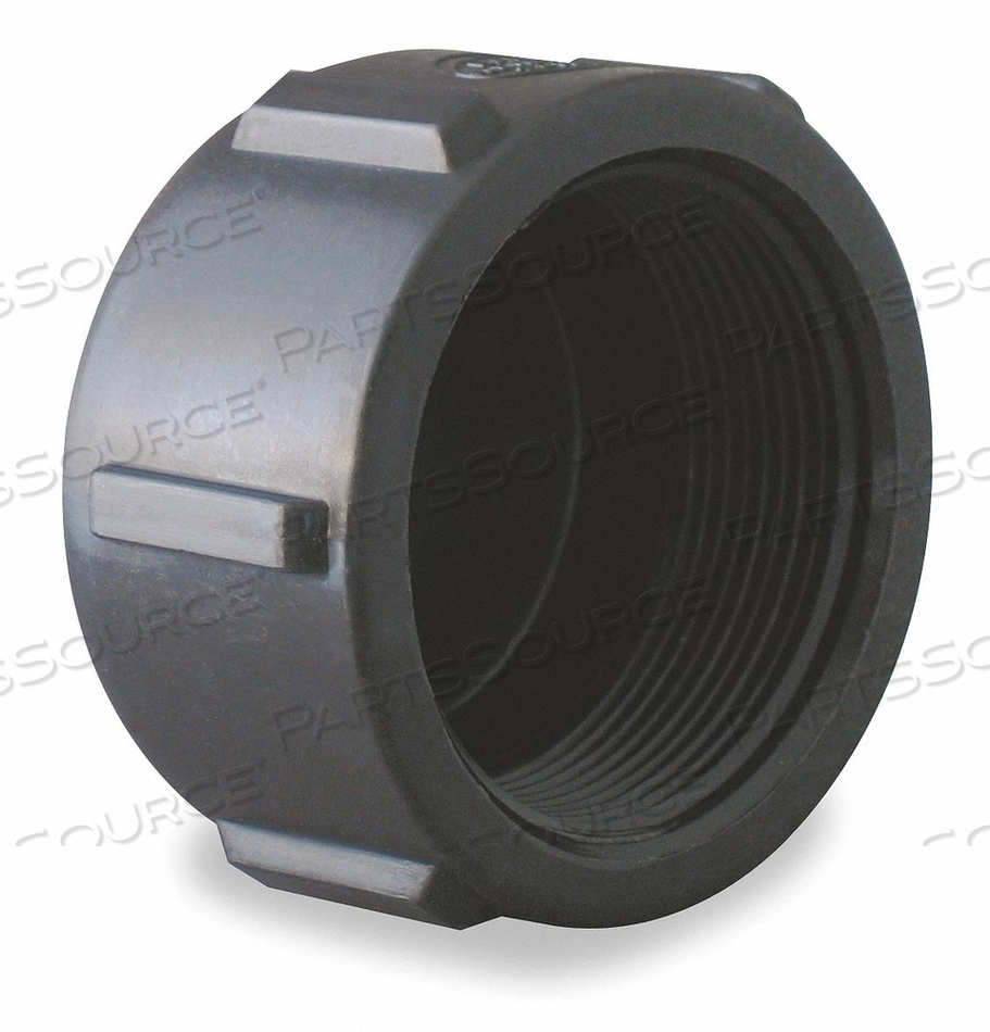 CAP, 3/8 IN FITTING PIPE SIZE, SCHEDULE 80, FEMALE NPT by Banjo CAP, 3/8 IN FITTING PIPE SIZE, SCHEDULE 80, FEMALE NPT by Banjo