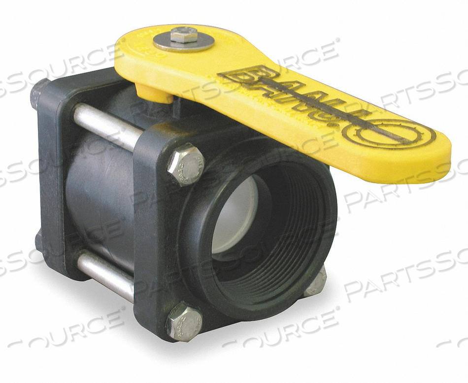 POLYPROPYLENE BALL VALVE FNPT 3/4 IN by Banjo