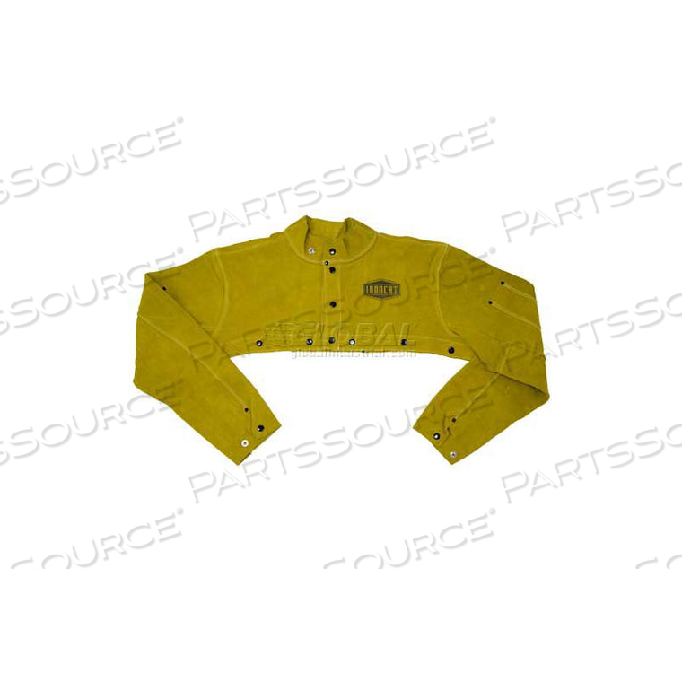 IRONCAT LEATHER CAPE SLEEVE, GOLDEN YELLOW, M, ALL LEATHER by West Chester