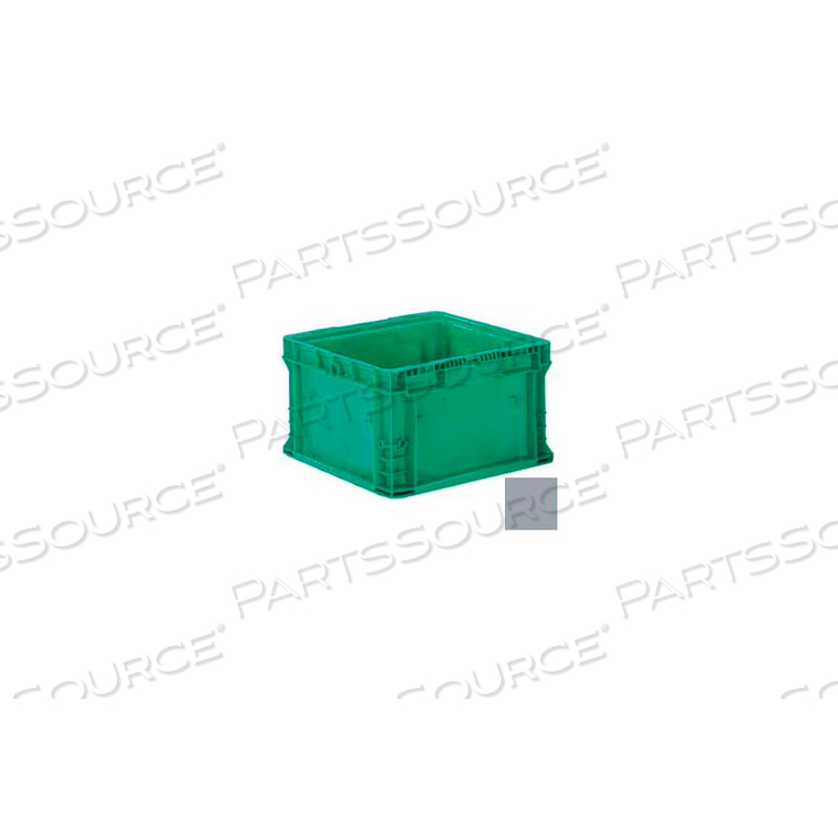 ORBIS STAKPAK NSO1615-9 MODULAR STRAIGHT WALL CONTAINER, 16"L X 15"W X 9-1/2"H, GRAY by Lewisbins ORBIS STAKPAK NSO1615-9 MODULAR STRAIGHT WALL CONTAINER, 16"L X 15"W X 9-1/2"H, GRAY by Lewisbins