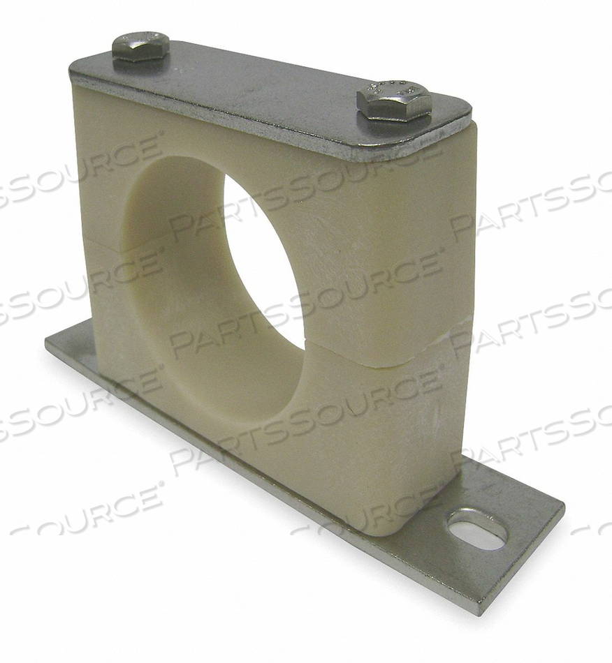 TUBE CLAMP KIT PIPE SZ 3/4 IN 316SS by Behringer Pipe Systems