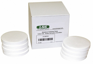 MOISTURE ANALYZER PAD 3-1/2 PK200 by Lab Safety Supply