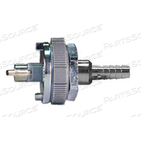 ADAPTER, 1/4 IN HOSE BARB, GRAY, CARBON DIOXIDE, MEETS ISO by Ohio Medical, LLC