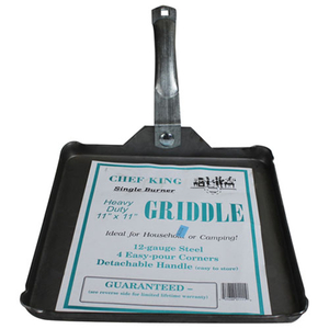 PORTABLE GRIDDLE 11 X 11 by Rocky Mountain Cookware