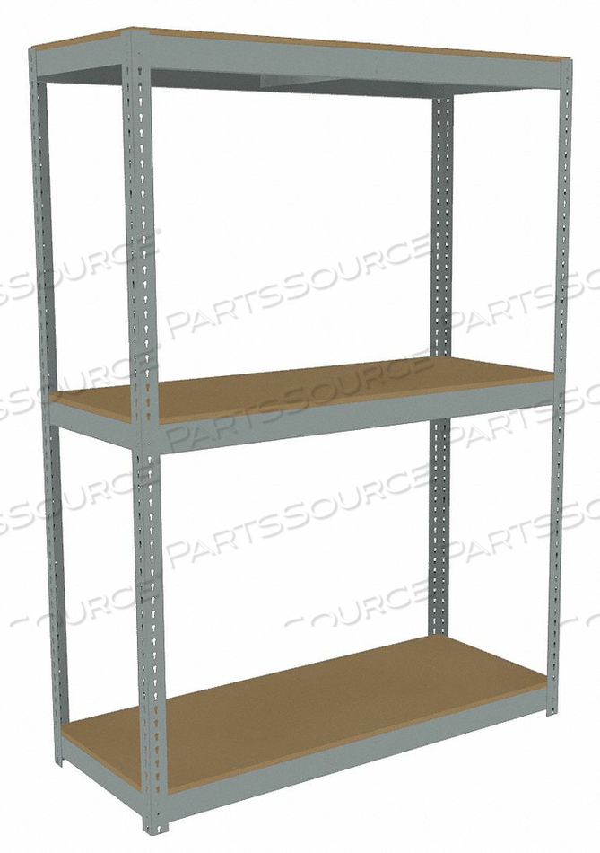BOLTLESS SHELVING STARTER 84 H GRAY by Tennsco Corp.