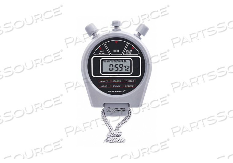 STOPWATCH 1/3IN LCD CAL CERT by Traceable STOPWATCH 1/3IN LCD CAL CERT by Traceable