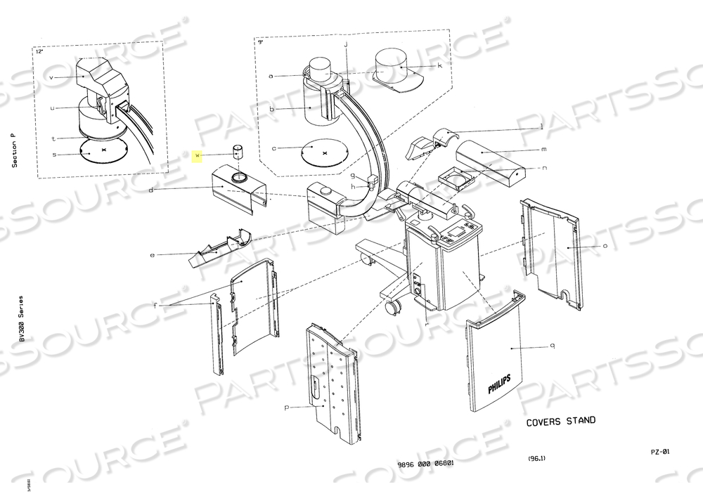 SPACER (IEC) 9"/12" PACKED by Philips Healthcare