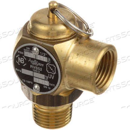 SAFETY VALVE 1/2"M X 1/2"F 